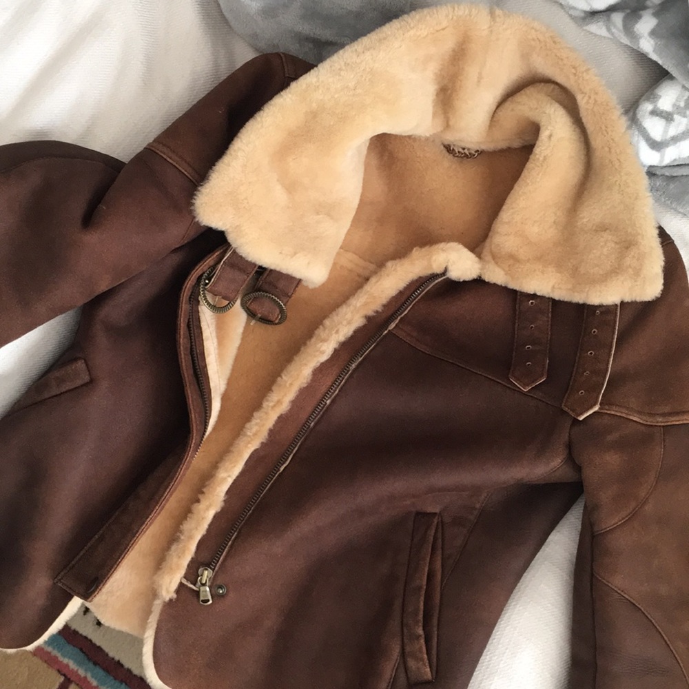 Genuine Shearling Jacket - image 7